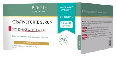 Biocyte Anti-Hair Loss Keratine Forte Serum 15 Phials 1 Biocyte Anti-Hair Loss Keratine Forte Serum 15 Phials
