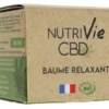 CBD Cannabidiol Nutrivie Relaxing Balm Organic 30ml