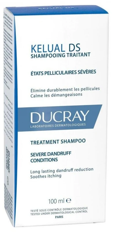 Ducray Kelual DS Treatment Shampoo Severe Dandruff Conditions 100ml 3 Ducray Kelual DS Treatment Shampoo Severe Dandruff Conditions 100ml - Image 3
