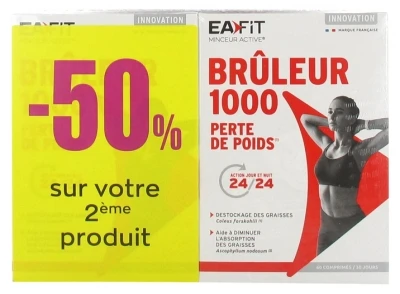 Eafit Burner 1000 Weight Loss 2 X 60 Tablets 1 Eafit Burner 1000 Weight Loss 2 X 60 Tablets