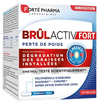 Forté Pharma Brûlactiv Fort Weight Loss 60 Capsules 1 Forté Pharma Brûlactiv Fort Weight Loss 60 Capsules