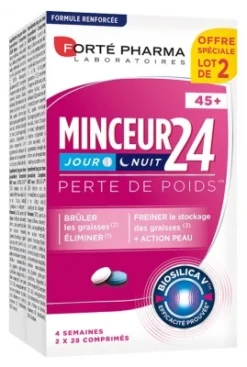 Forté Pharma Slimness 24 45+ Day And Night 2 X 28 Tablets