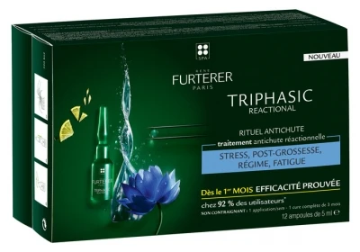 René Furterer Triphasic Reactional Ritual Anti-Hair Loss Reactional Treatment 12 Phials 1 René Furterer Triphasic Reactional Ritual Anti-Hair Loss Reactional Treatment 12 Phials