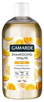 Gamarde Organic Orange Vitality Shampoo Normal Hair 500ml