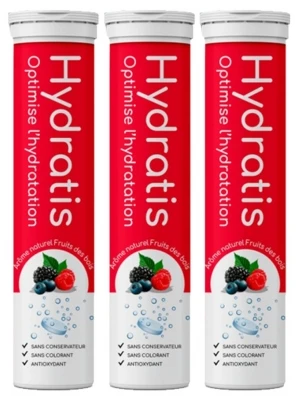 Hydratis Pack Of 3 X 20 Effervescent Tablets 1 Hydratis Pack Of 3 X 20 Effervescent Tablets