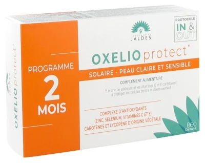 Jaldes Oxelio Protect Sun Fair And Sensitive Skins 60 Capsules 1 Jaldes Oxelio Protect Sun Fair And Sensitive Skins 60 Capsules
