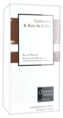 L'Essence Des Notes Fragrance Water Coriander Cedar Wood 100ml