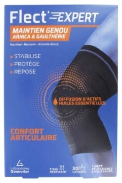 Laboratoires Genevrier FLECT' EXPERT Knee Support Arnica & Wintergreen