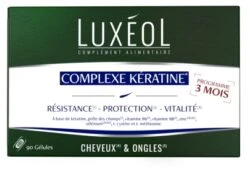 Luxéol Keratin Complex Hair And Nails 90 Capsules