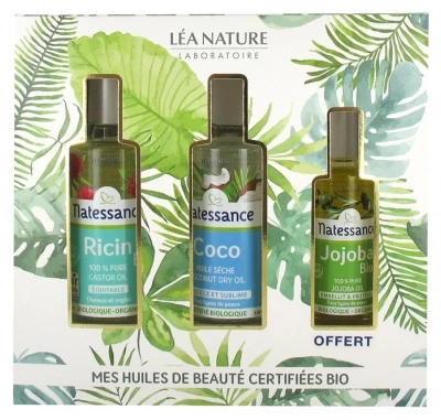 Natessance My Organic Beauty Oils Set 1 Natessance My Organic Beauty Oils Set