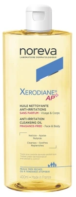 Noreva Xerodiane AP+ Lipid-Replenishing Cleansing Oil Fragrance Free 400ml