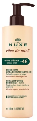 Nuxe Rêve De Miel Ultra Comforting Body Cream 48HR Special Offer 400ml