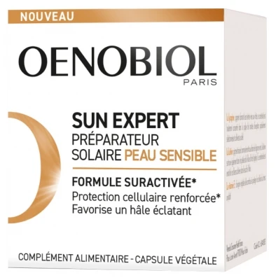 Oenobiol Sun Expert Sun Preparer Sensitive Skin 30 Capsules 1 Oenobiol Sun Expert Sun Preparer Sensitive Skin 30 Capsules