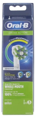 Oral B Oral-B Cross Action 3 Brushes