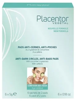 Placentor Végétal Anti-Dark Circle Anti-Pouch Pads 6 X 5g
