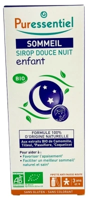 Puressentiel Sleep Syrup Sweet Night Child Organic 125ml