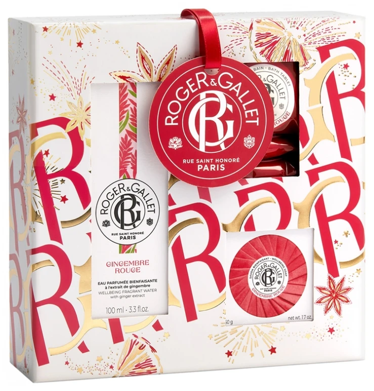 Roger & Gallet Gingembre Rouge Scented Ritual Set 100 Ml 1 Roger & Gallet Gingembre Rouge Scented Ritual Set 100 Ml