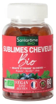 Santarome Organic Sublime Hair 60 Gummies