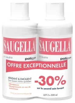 Saugella Poligyn Intimate Cleansing Care 2 X 500ml