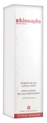 Skincode Essentials Alpine White Brightening Eye Contour Cream 15ml