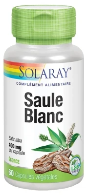 Solaray White Willow 60 Capsules