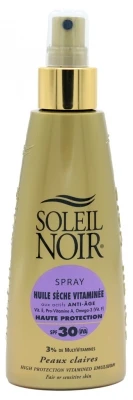 Soleil Noir Vitamined Dry Oil SPF30 Spray 150ml