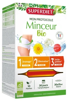 Superdiet Organic Slimming Protocol 30 Phials 1 Superdiet Organic Slimming Protocol 30 Phials