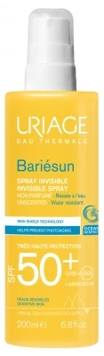 Uriage Bariésun Invisible Spray Very High Protection SPF50+ Fragrance Free 200ml