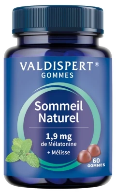 Valdispert Mélatonine Natural Sleep 60 Gummies