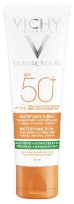 Vichy Capital Soleil Mattifying 3-in-1 SPF50+ 50ml