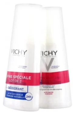Vichy Extreme Freshness Deodorant 2 X 100ml
