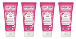 Weleda Love Pampering Creamy Body Wash 4 X 200ml