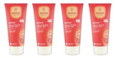 Weleda Shower Cream With Pomegranate 4 X 200ml 1 Weleda Shower Cream With Pomegranate 4 X 200ml