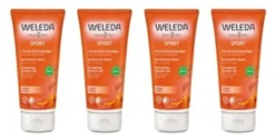 Weleda Sport Energising Shower Gel With Arnica 4 X 200ml