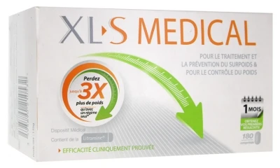 XLS Medical Fats Trapper 180 Tablets 1 XLS Medical Fats Trapper 180 Tablets